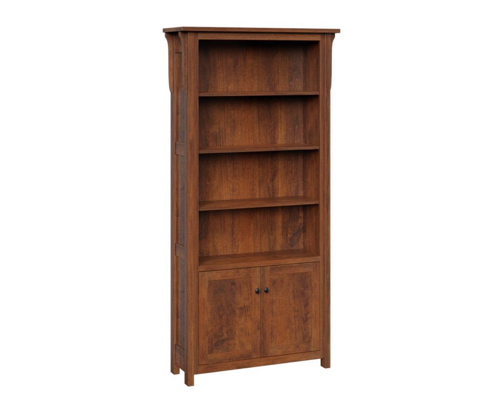 Amish Made Bookcases - Amish Oak In Texas - South Texas