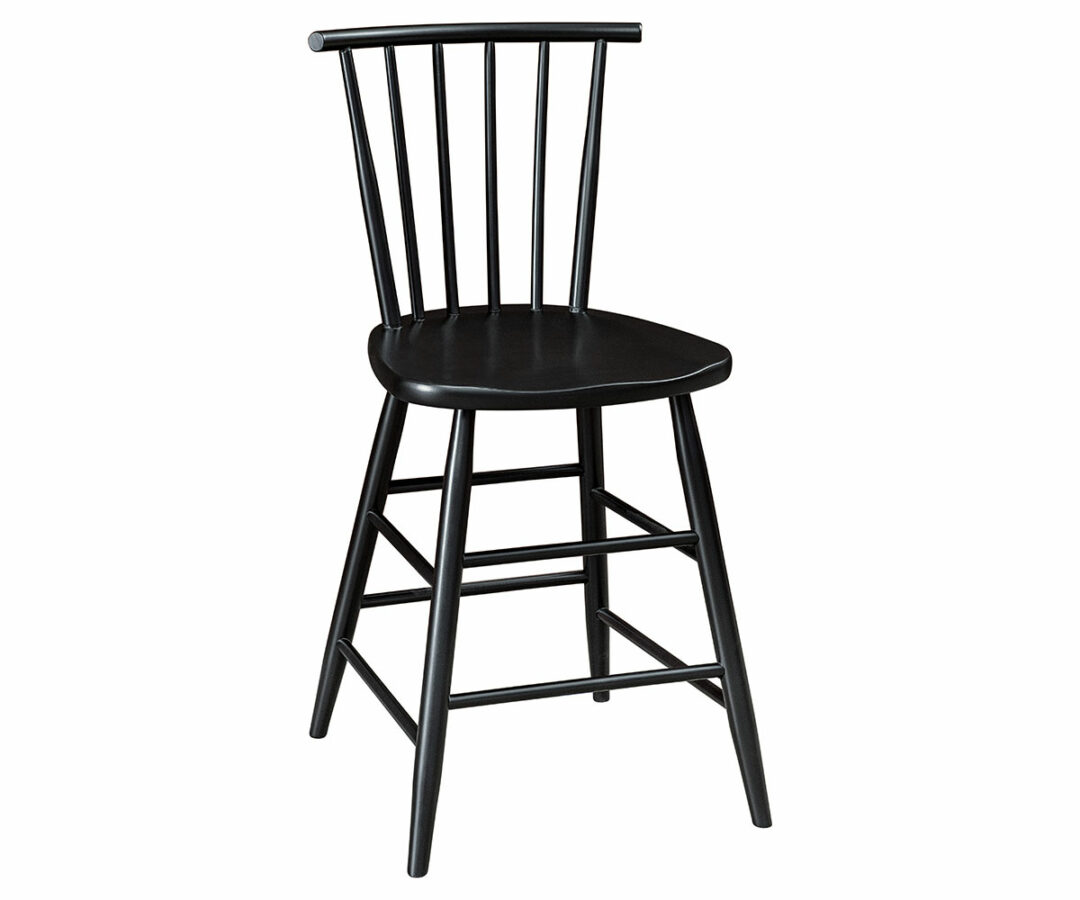 Barrington Stationary Bar Stool Amish Oak In Texas