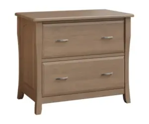 Solid wood nightstand built for heavy daily use in a bedroom