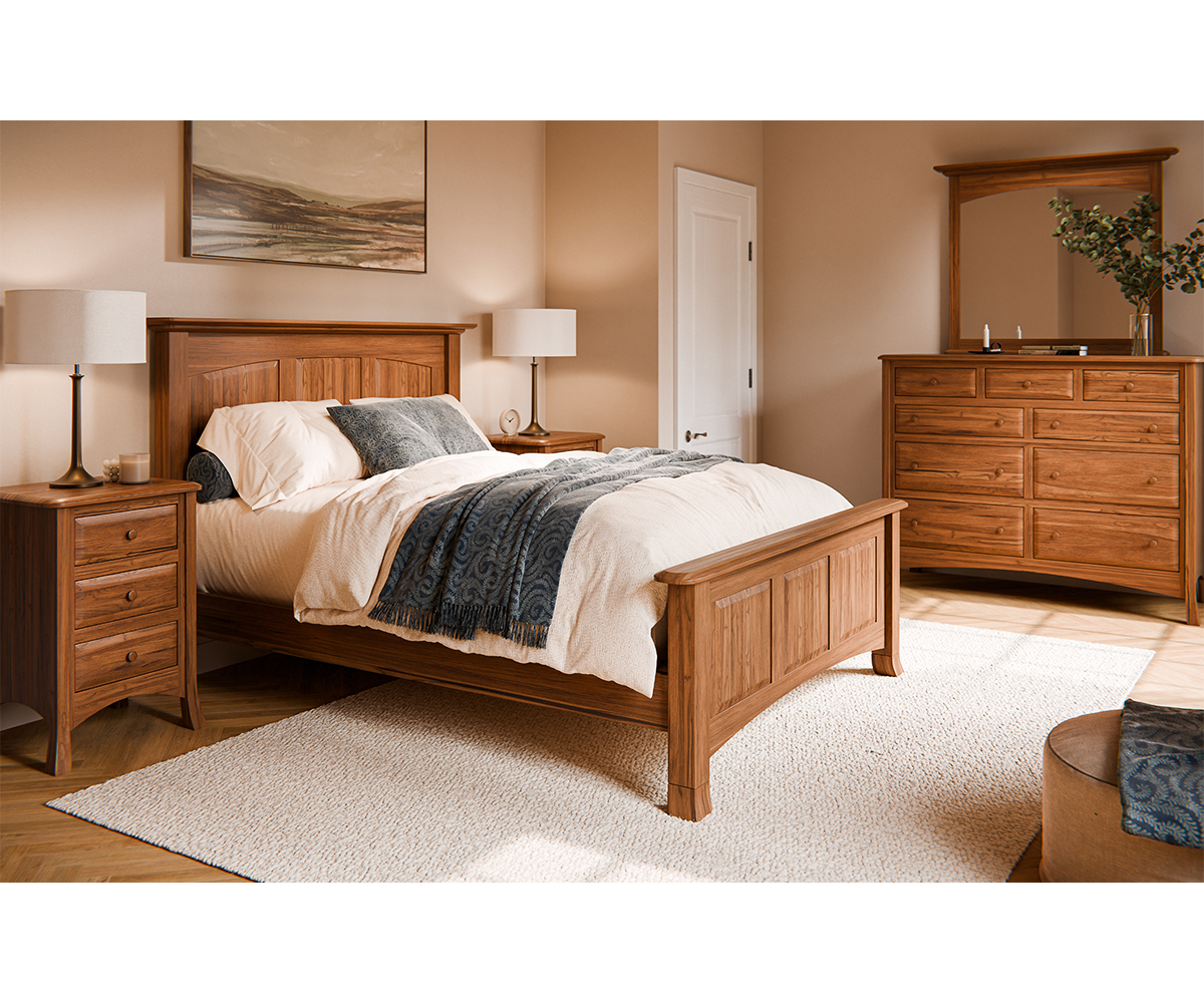 Carlisle 1 Drawer 2 Door Nightstand - Image 6