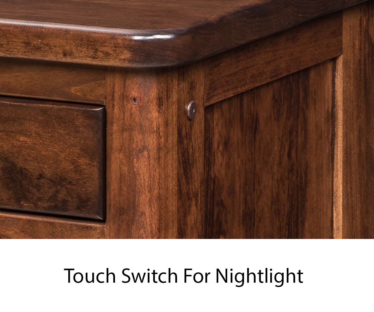 Bay Pointe 3 Drawer Small Nightstand - Image 3