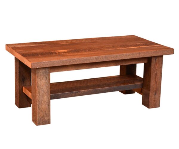 Almanzo Coffee Table with Shelf