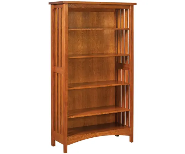 Arts & Crafts Slat Bookcase