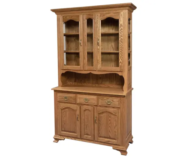 48" 2½ Door Buckeye Deluxe Hutch