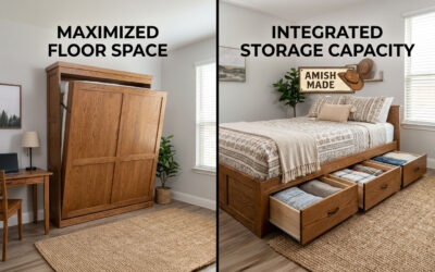 Murphy Beds vs. Solid Wood Storage Beds: Optimizing Your Guest Room